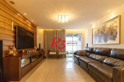 Apartamento à venda, 211 m² por R$ 3.150.000,00 - Embaré - Santos/SP