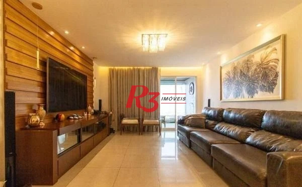 Apartamento à venda, 211 m² por R$ 3.150.000,00 - Embaré - Santos/SP