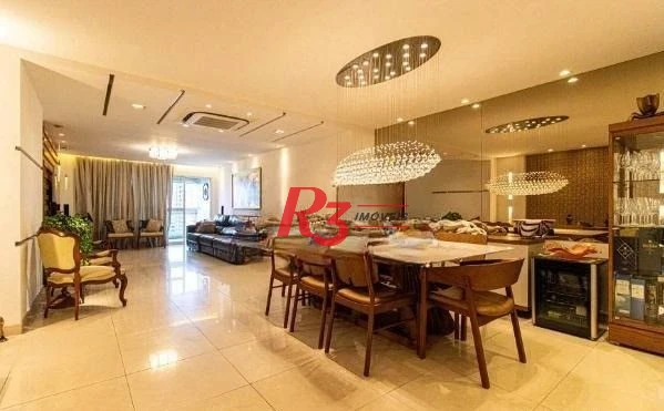 Apartamento à venda, 211 m² por R$ 3.150.000,00 - Embaré - Santos/SP