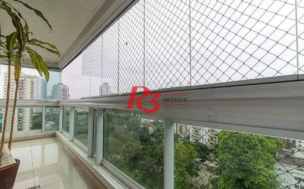 Apartamento à venda, 211 m² por R$ 3.150.000,00 - Embaré - Santos/SP