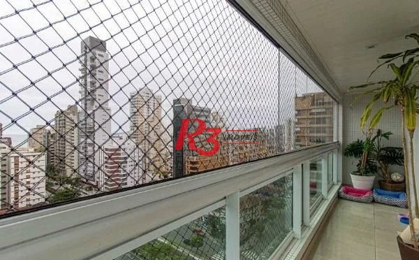 Apartamento à venda, 211 m² por R$ 3.150.000,00 - Embaré - Santos/SP