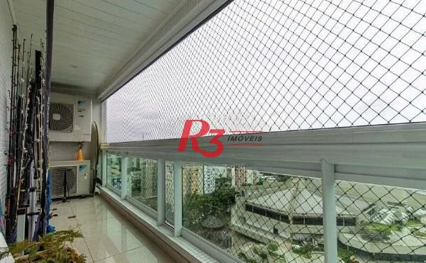 Apartamento à venda, 211 m² por R$ 3.150.000,00 - Embaré - Santos/SP