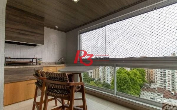 Apartamento à venda, 211 m² por R$ 3.150.000,00 - Embaré - Santos/SP