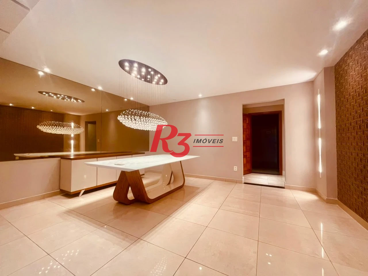 Apartamento com 3 dormitórios para alugar, 232 m² por R$ 20.000,01/mês - Embaré - Santos/SP