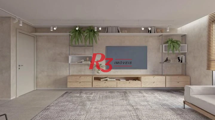 Apartamento à venda, 185 m² por R$ 2.430.000,00 - Boqueirão - Santos/SP