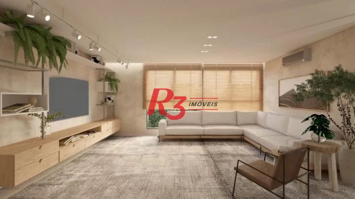 Apartamento à venda, 185 m² por R$ 2.430.000,00 - Boqueirão - Santos/SP