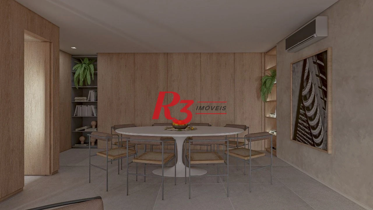 Apartamento à venda, 185 m² por R$ 2.430.000,00 - Boqueirão - Santos/SP