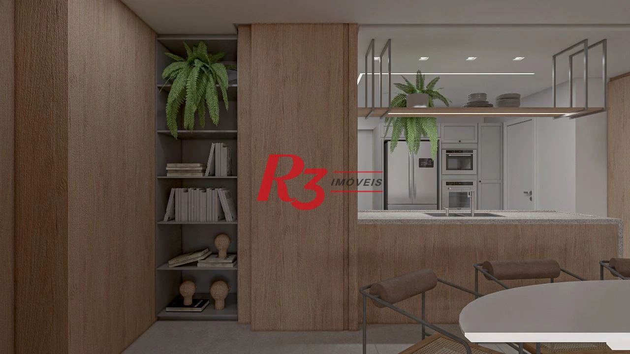 Apartamento à venda, 185 m² por R$ 2.430.000,00 - Boqueirão - Santos/SP