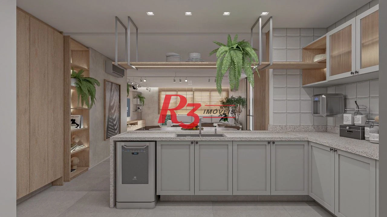 Apartamento à venda, 185 m² por R$ 2.430.000,00 - Boqueirão - Santos/SP