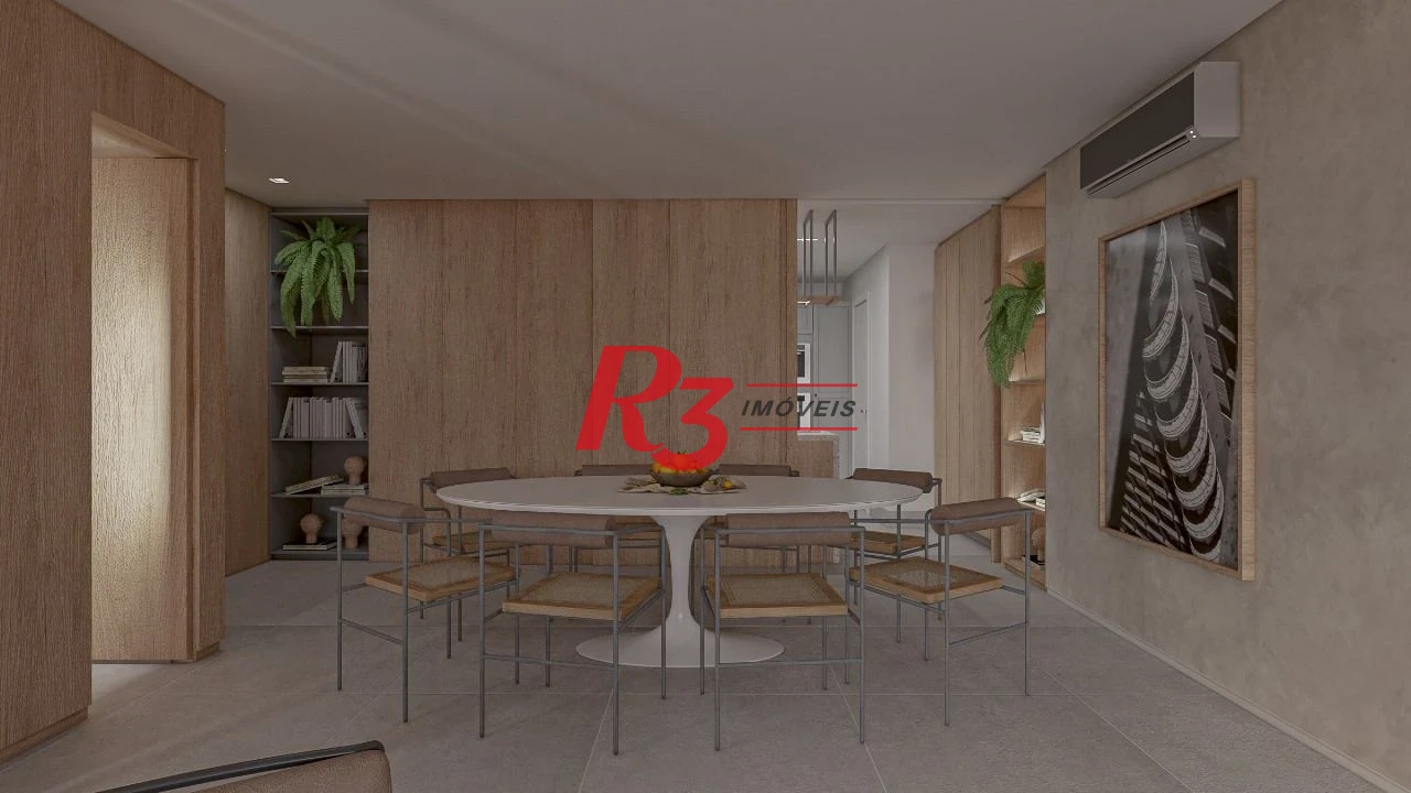Apartamento à venda, 185 m² por R$ 2.430.000,00 - Boqueirão - Santos/SP