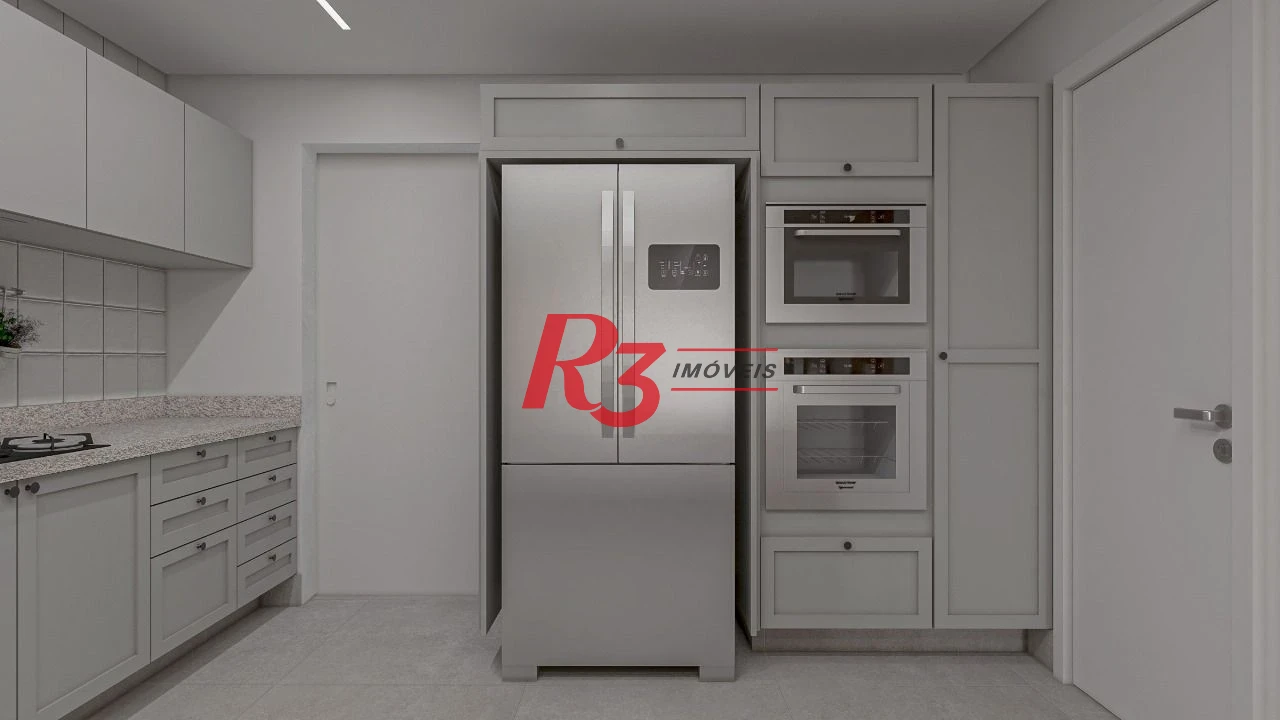 Apartamento à venda, 185 m² por R$ 2.430.000,00 - Boqueirão - Santos/SP