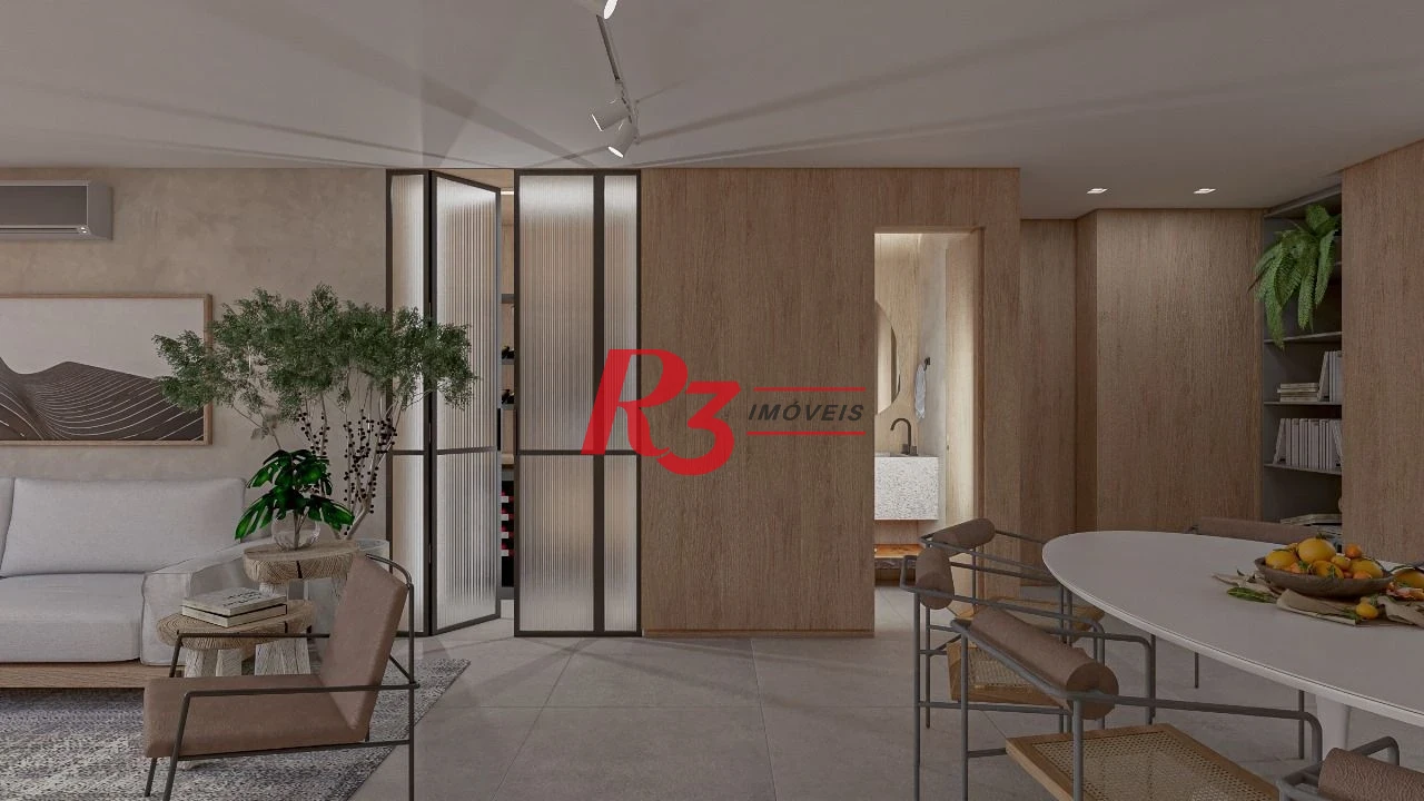 Apartamento à venda, 185 m² por R$ 2.430.000,00 - Boqueirão - Santos/SP