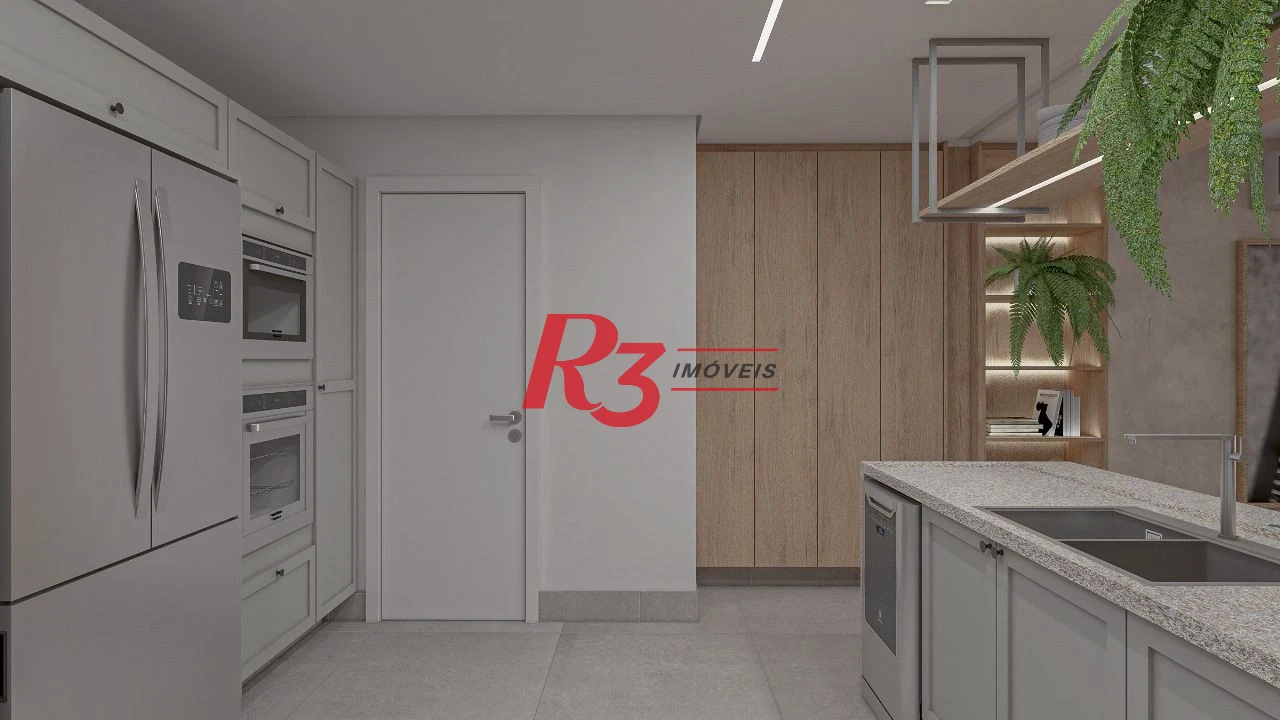 Apartamento à venda, 185 m² por R$ 2.430.000,00 - Boqueirão - Santos/SP