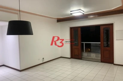 Apartamento à venda, 160 m² por R$ 1.000.000,00 - Gonzaga - Santos/SP