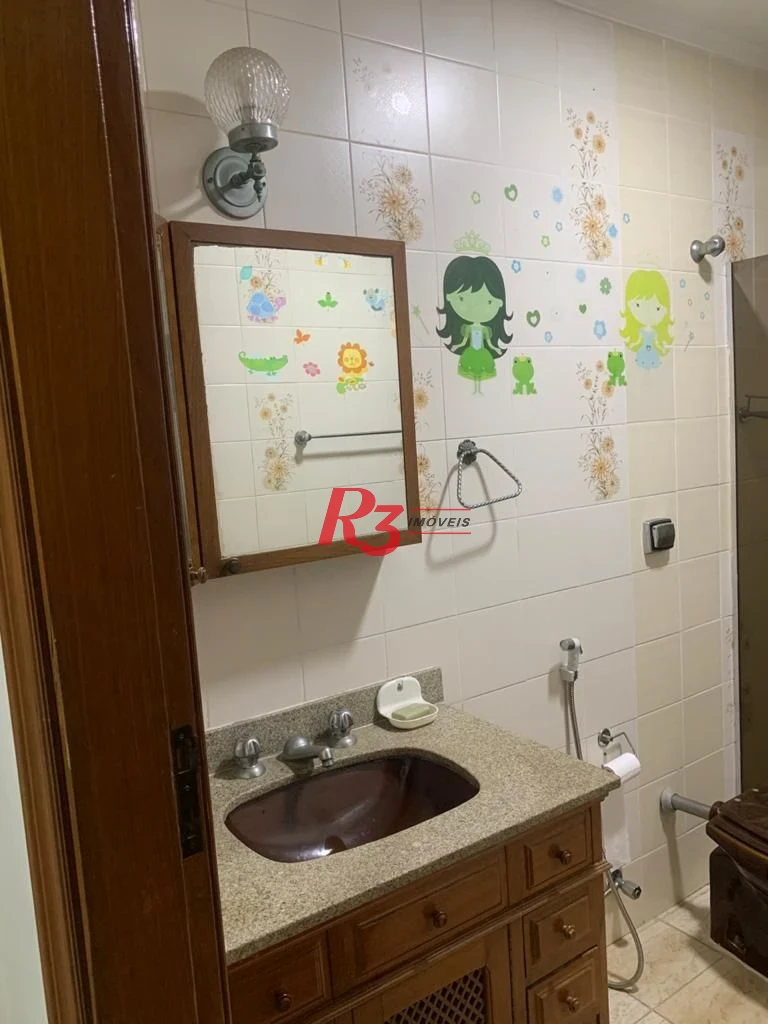 Apartamento à venda, 160 m² por R$ 1.000.000,00 - Gonzaga - Santos/SP