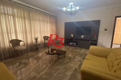 Casa com 5 dormitórios para alugar, 254 m² por R$ 15.850,00/mês - Ponta da Praia - Santos/SP
