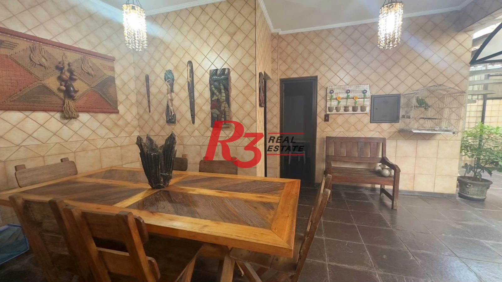 Casa com 5 dormitórios para alugar, 254 m² por R$ 15.850,00/mês - Ponta da Praia - Santos/SP
