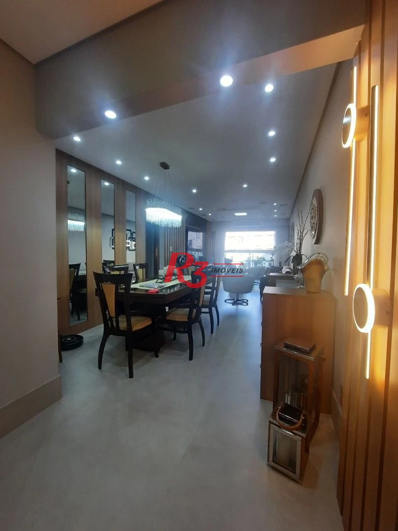 Apartamento à venda, 144 m² por R$ 1.350.000,00 - Aparecida - Santos/SP
