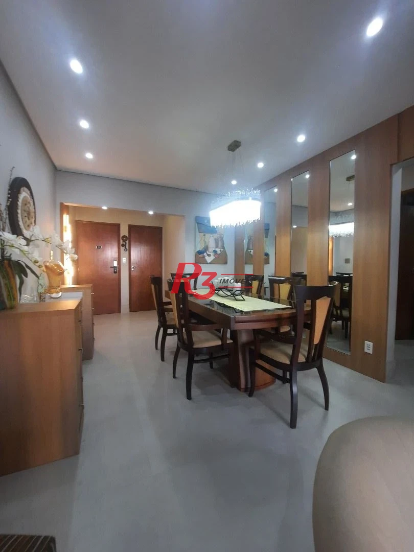 Apartamento à venda, 144 m² por R$ 1.350.000,00 - Aparecida - Santos/SP