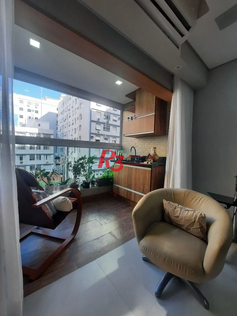 Apartamento à venda, 144 m² por R$ 1.350.000,00 - Aparecida - Santos/SP