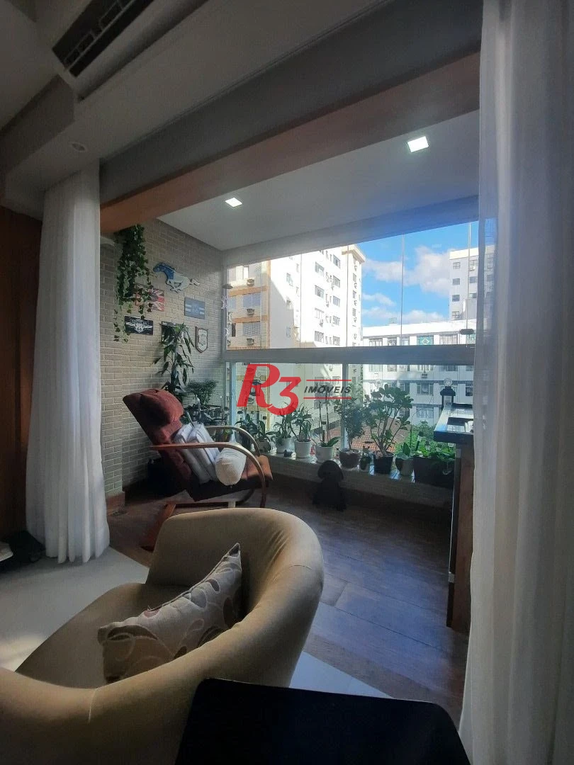 Apartamento à venda, 144 m² por R$ 1.350.000,00 - Aparecida - Santos/SP