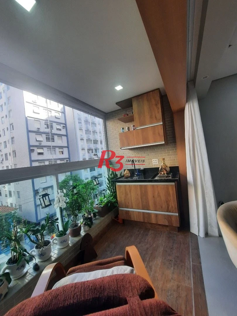 Apartamento à venda, 144 m² por R$ 1.350.000,00 - Aparecida - Santos/SP