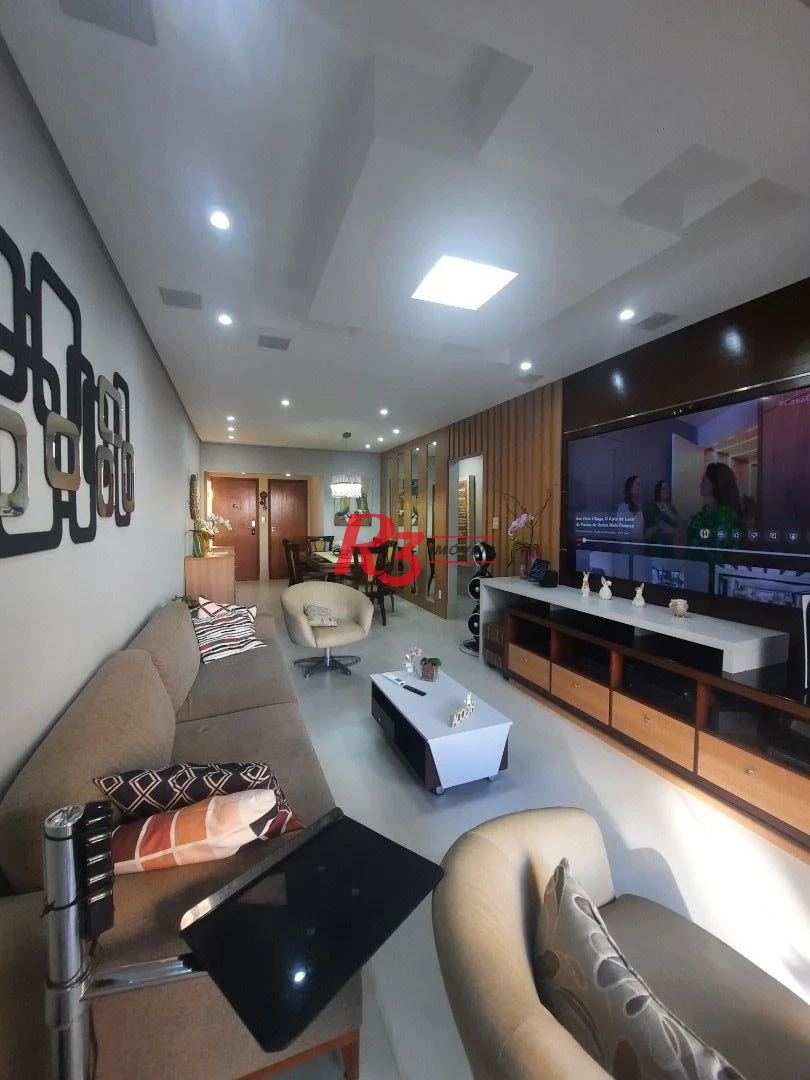 Apartamento à venda, 144 m² por R$ 1.350.000,00 - Aparecida - Santos/SP
