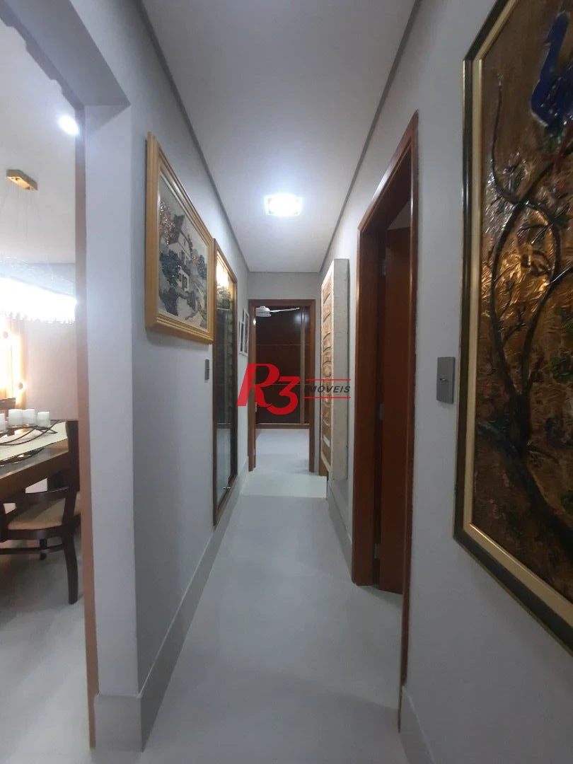 Apartamento à venda, 144 m² por R$ 1.350.000,00 - Aparecida - Santos/SP