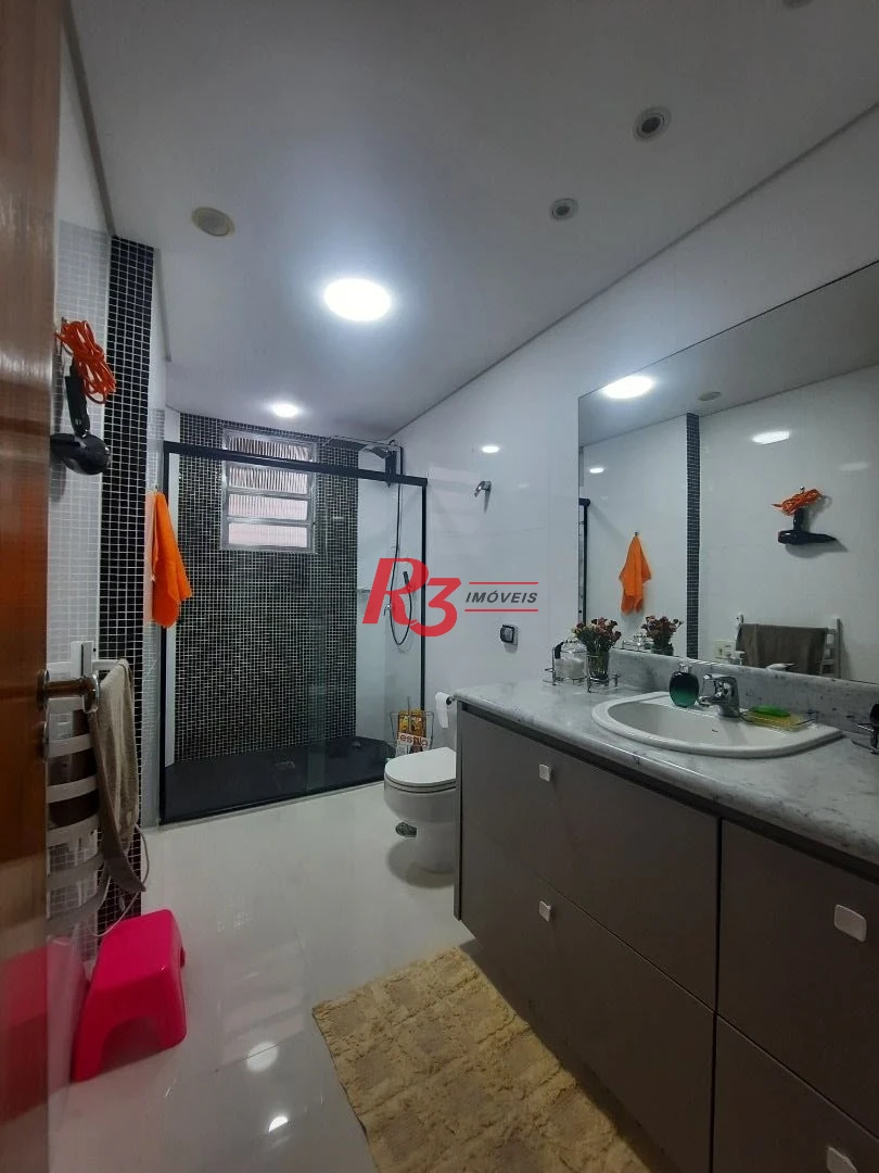 Apartamento à venda, 144 m² por R$ 1.350.000,00 - Aparecida - Santos/SP