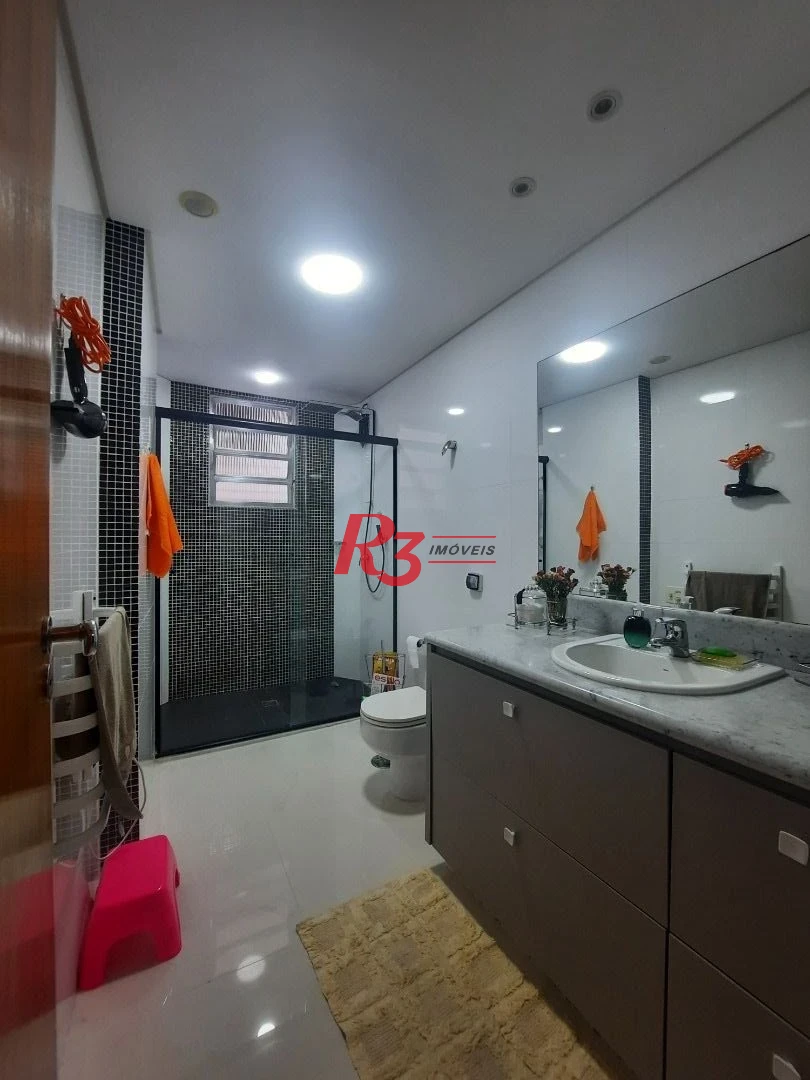 Apartamento à venda, 144 m² por R$ 1.350.000,00 - Aparecida - Santos/SP