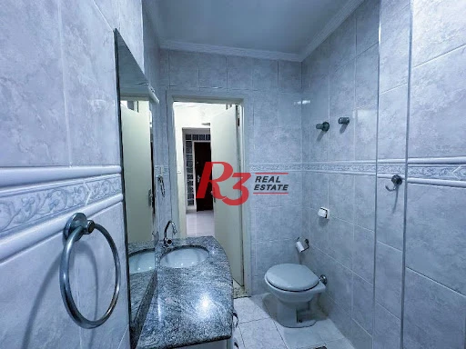 Apartamento com 3 dormitórios à venda, 166 m² por R$ 1.800.000,00 - Boqueirão - Santos/SP