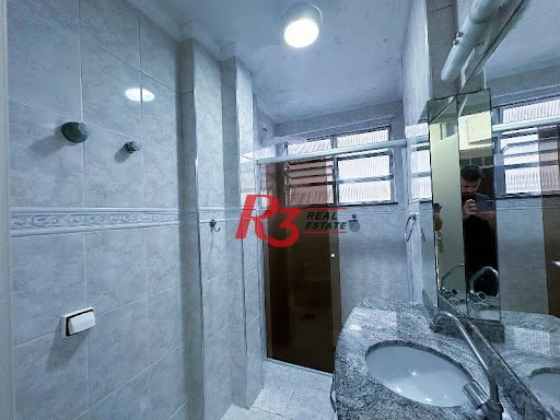 Apartamento com 3 dormitórios à venda, 166 m² por R$ 1.800.000,00 - Boqueirão - Santos/SP