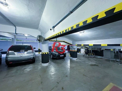 Apartamento com 3 dormitórios à venda, 166 m² por R$ 1.800.000,00 - Boqueirão - Santos/SP