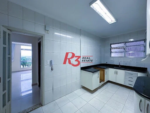 Apartamento com 3 dormitórios à venda, 166 m² por R$ 1.800.000,00 - Boqueirão - Santos/SP