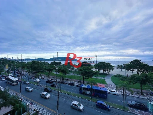 Apartamento com 3 dormitórios à venda, 166 m² por R$ 1.800.000,00 - Boqueirão - Santos/SP