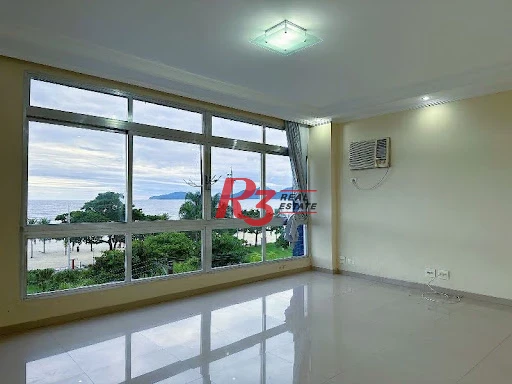 Apartamento com 3 dormitórios à venda, 166 m² por R$ 1.800.000,00 - Boqueirão - Santos/SP