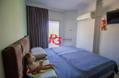 Apartamento à venda, 87 m² por R$ 520.000,00 - Canto do Forte - Praia Grande/SP