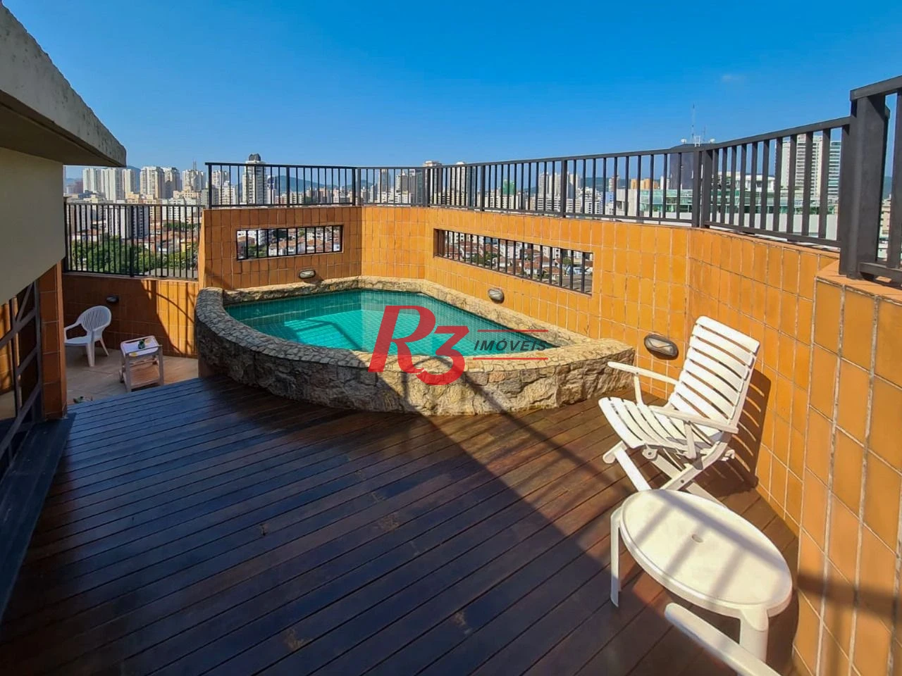 Cobertura à venda, 377 m² por R$ 2.500.000,00 - Aparecida - Santos/SP