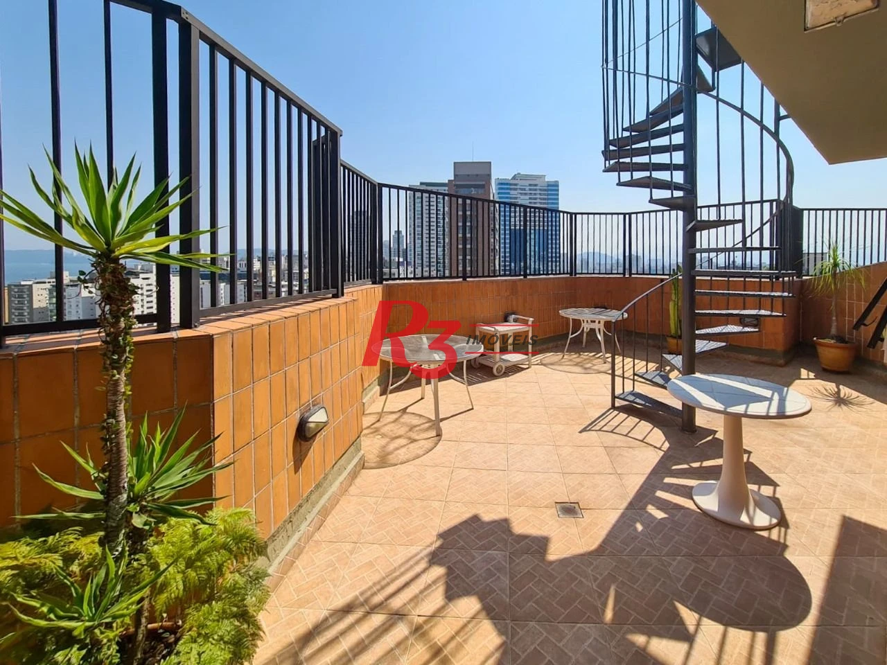 Cobertura à venda, 377 m² por R$ 2.500.000,00 - Aparecida - Santos/SP