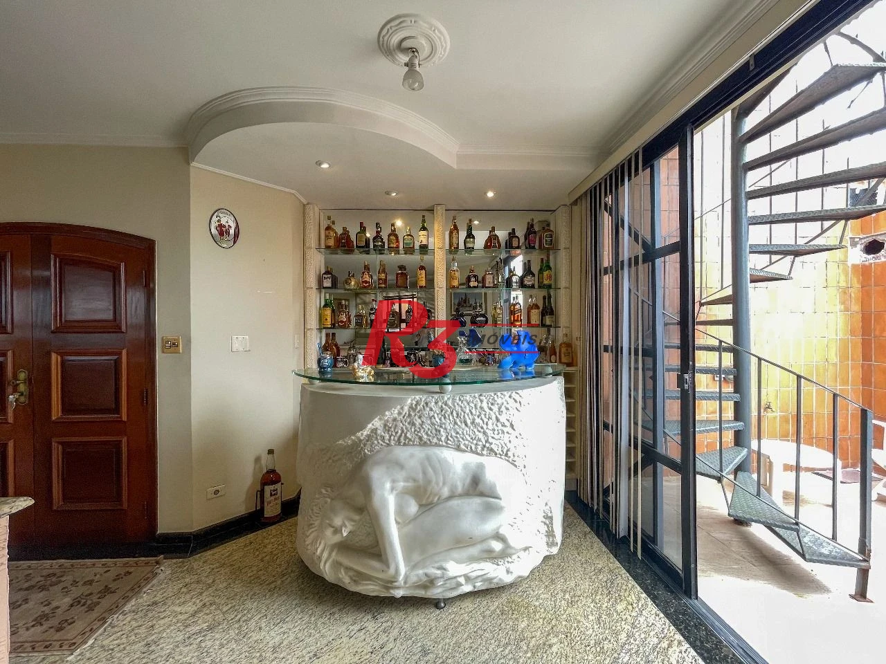Cobertura à venda, 377 m² por R$ 2.500.000,00 - Aparecida - Santos/SP