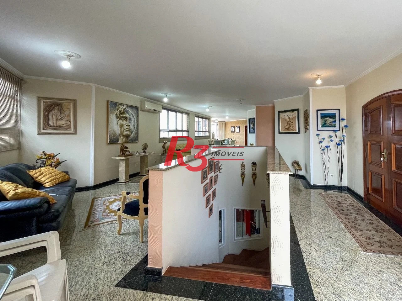 Cobertura à venda, 377 m² por R$ 2.500.000,00 - Aparecida - Santos/SP