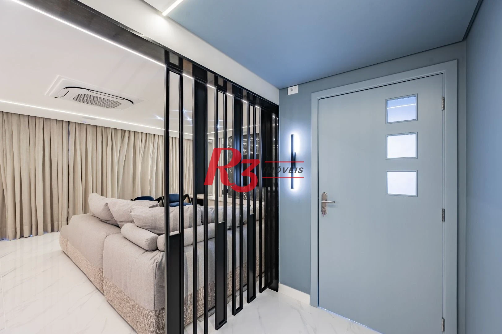 Apartamento de alto padrão com 3 suítes à venda, 234 m² por R$ 3.650.000 - Boqueirão - Santos/SP
