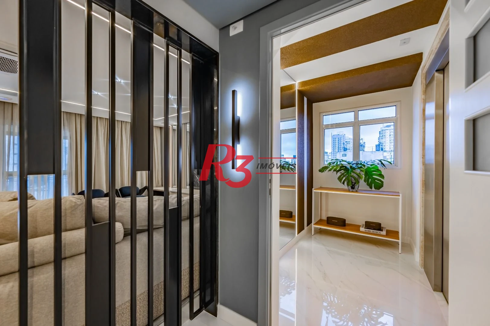 Apartamento de alto padrão com 3 suítes à venda, 234 m² por R$ 3.650.000 - Boqueirão - Santos/SP