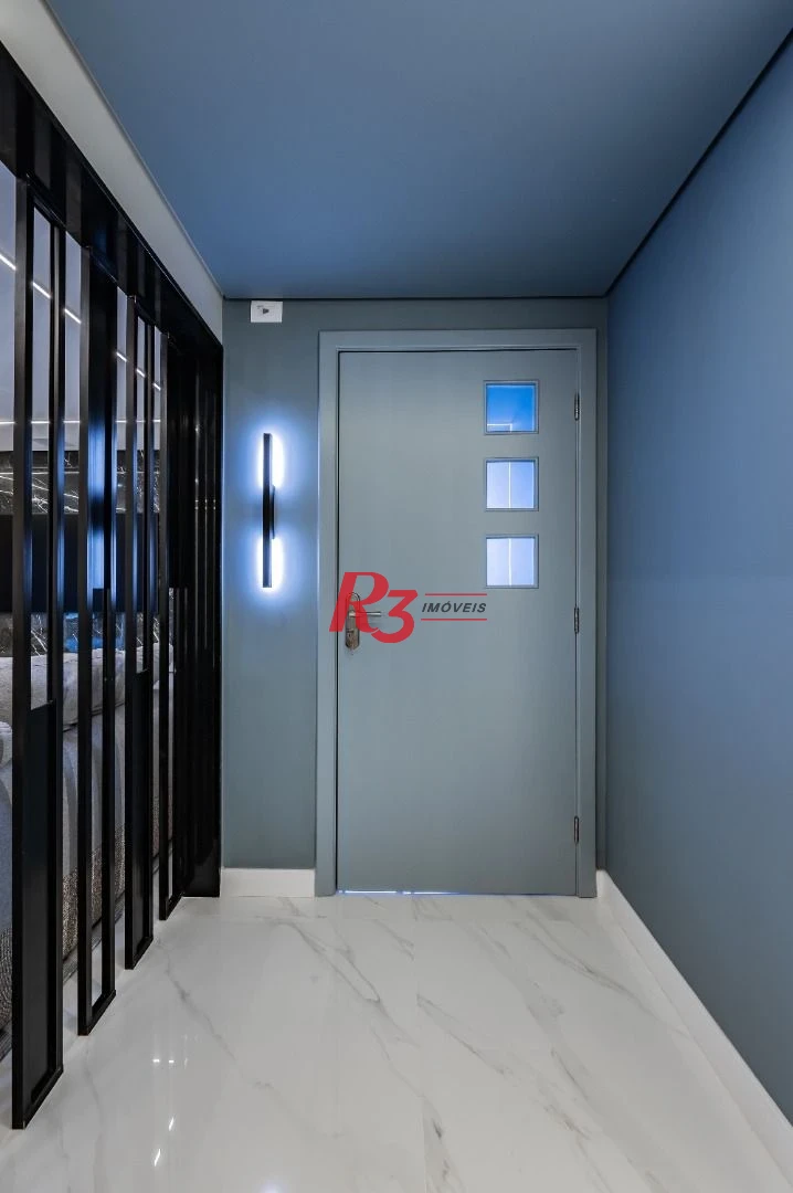 Apartamento de alto padrão com 3 suítes à venda, 234 m² por R$ 3.650.000 - Boqueirão - Santos/SP
