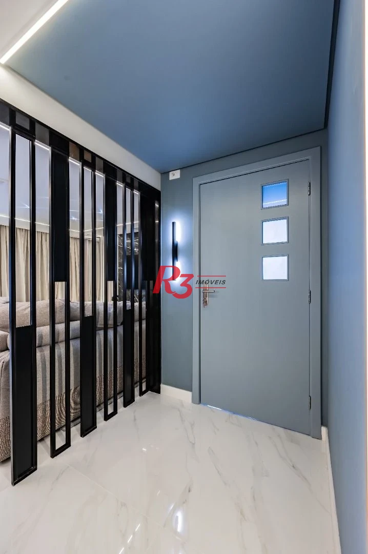 Apartamento de alto padrão com 3 suítes à venda, 234 m² por R$ 3.650.000 - Boqueirão - Santos/SP