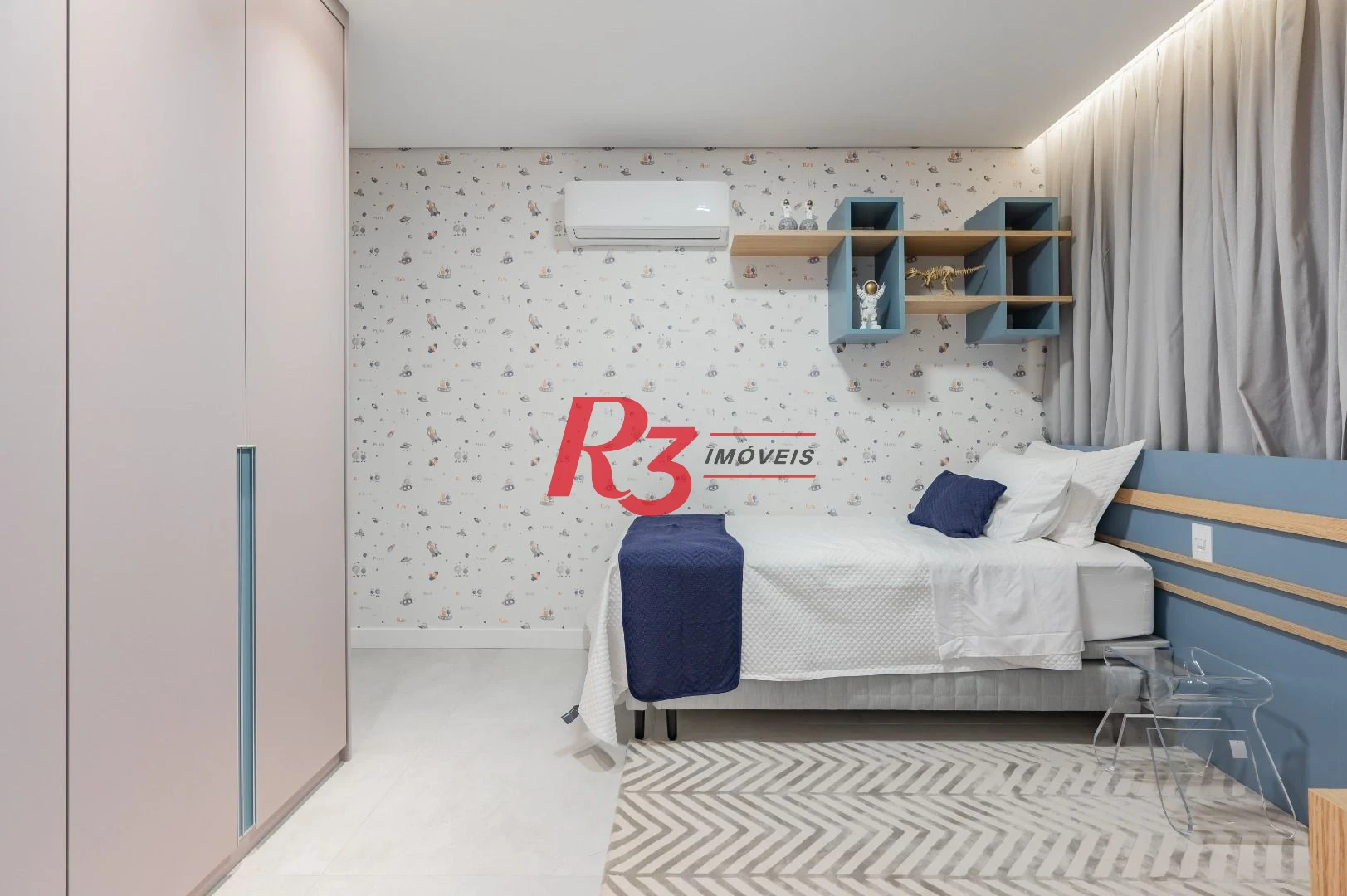 Apartamento de alto padrão com 3 suítes à venda, 234 m² por R$ 3.650.000 - Boqueirão - Santos/SP