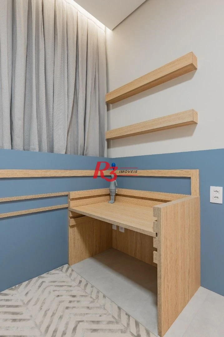 Apartamento de alto padrão com 3 suítes à venda, 234 m² por R$ 3.650.000 - Boqueirão - Santos/SP
