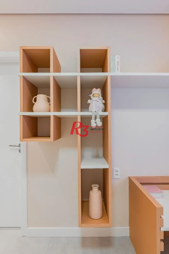 Apartamento de alto padrão com 3 suítes à venda, 234 m² por R$ 3.650.000 - Boqueirão - Santos/SP