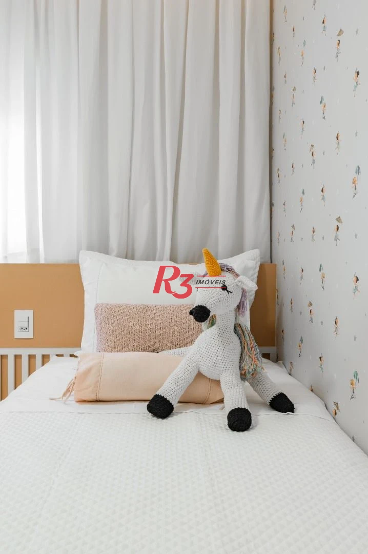 Apartamento de alto padrão com 3 suítes à venda, 234 m² por R$ 3.650.000 - Boqueirão - Santos/SP