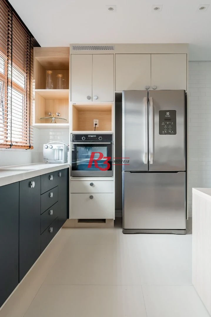 Apartamento de alto padrão com 3 suítes à venda, 234 m² por R$ 3.650.000 - Boqueirão - Santos/SP